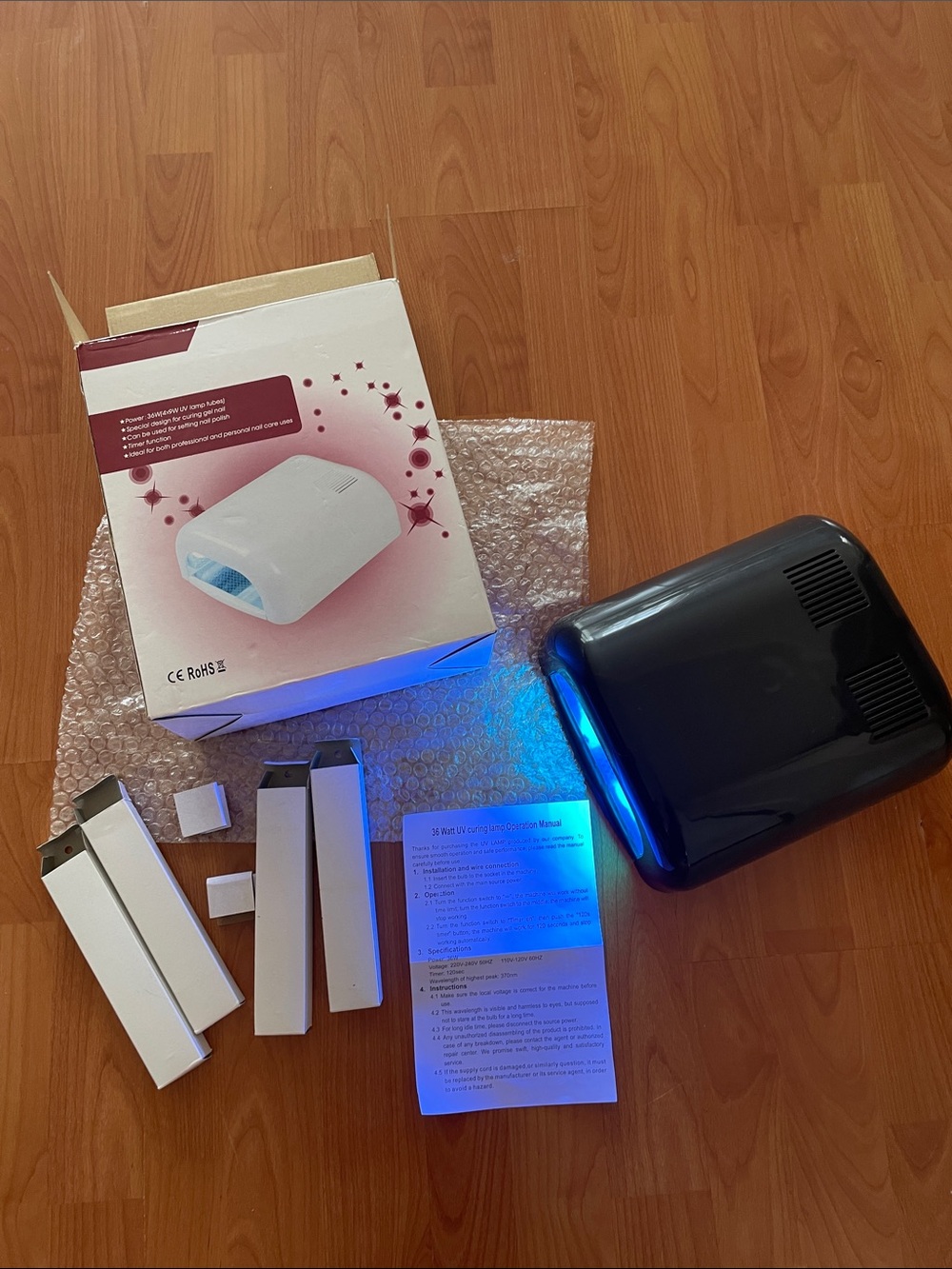 NIB Cerohs 36Wat Professional Nail Gel UV Lamp